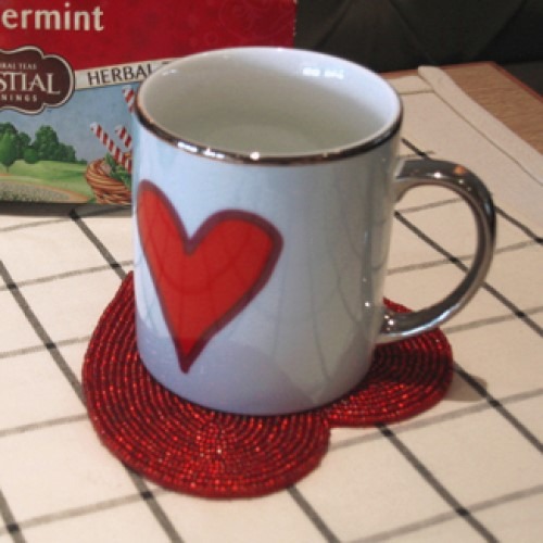 heart mug